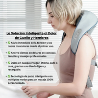 Masajeador Inteligente para Cuello y Hombros: Tu Solución Inmediata al Dolor por Tensión y Fatiga