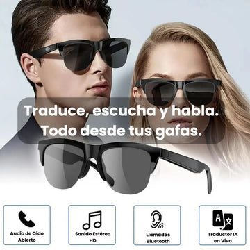 Gafas Inteligentes con Traductor IA: Controla tu Mundo Sin Tocar tu Celular