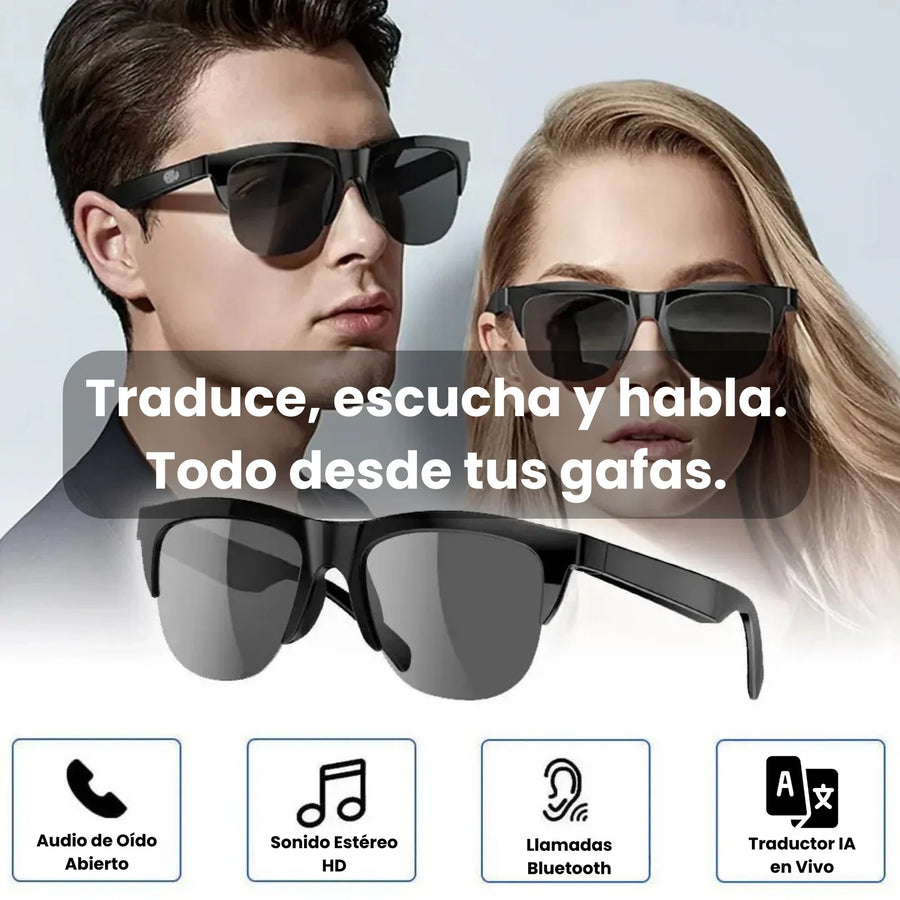 Gafas Inteligentes con Traductor IA: Controla tu Mundo Sin Tocar tu Celular